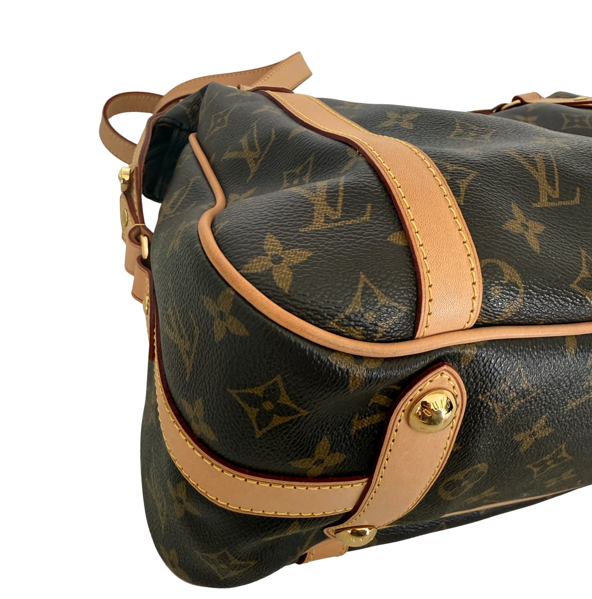 Louis Vuitton Stresa PM Monogram Canvas M51186 Braun / sehr gut Louis Vuitton