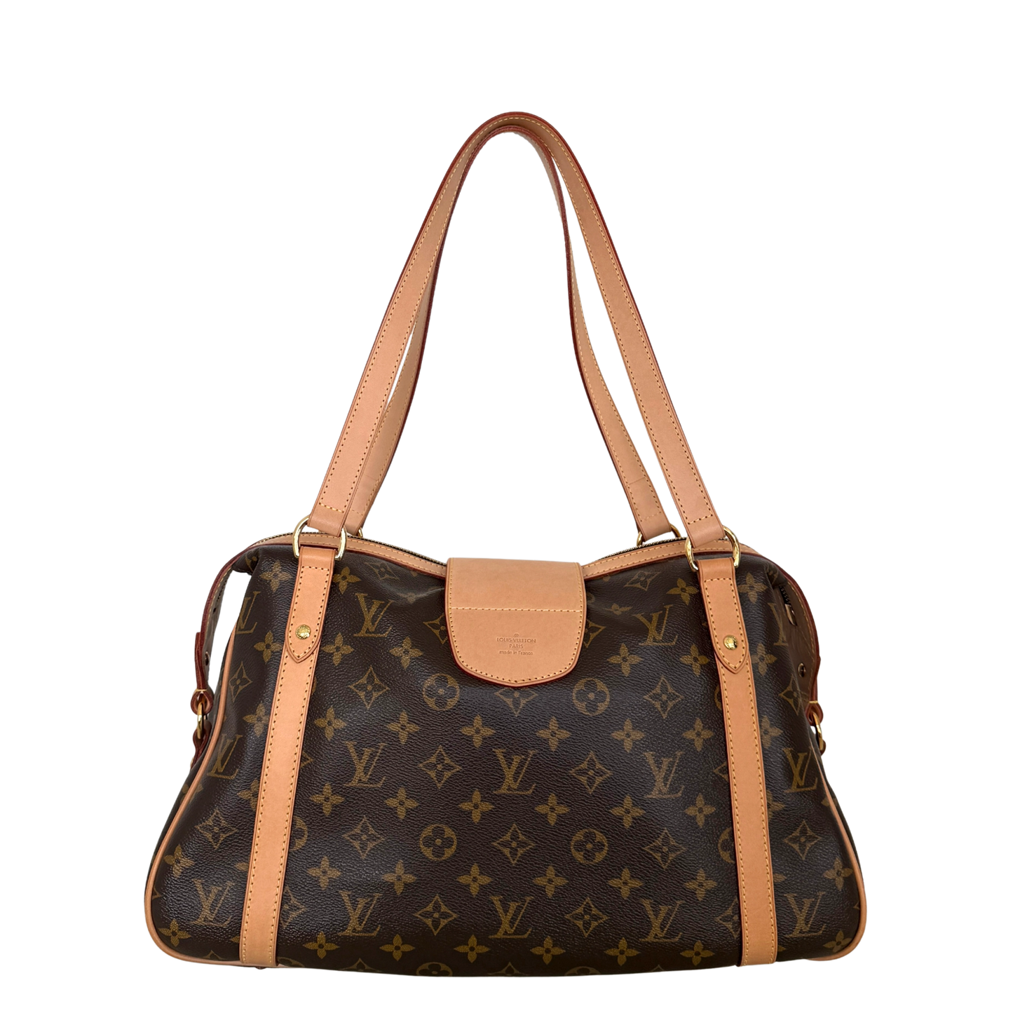 Louis Vuitton Stresa PM Monogram Canvas M51186 Braun / sehr gut Louis Vuitton