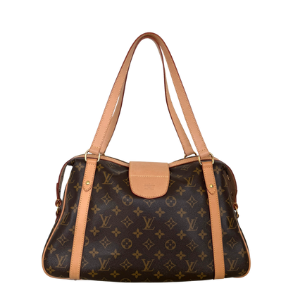 Louis Vuitton Stresa PM Monogram Canvas M51186 Braun / sehr gut Louis Vuitton