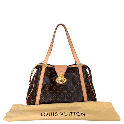 Louis Vuitton Stresa PM Monogram Canvas M51186 Braun / sehr gut Louis Vuitton