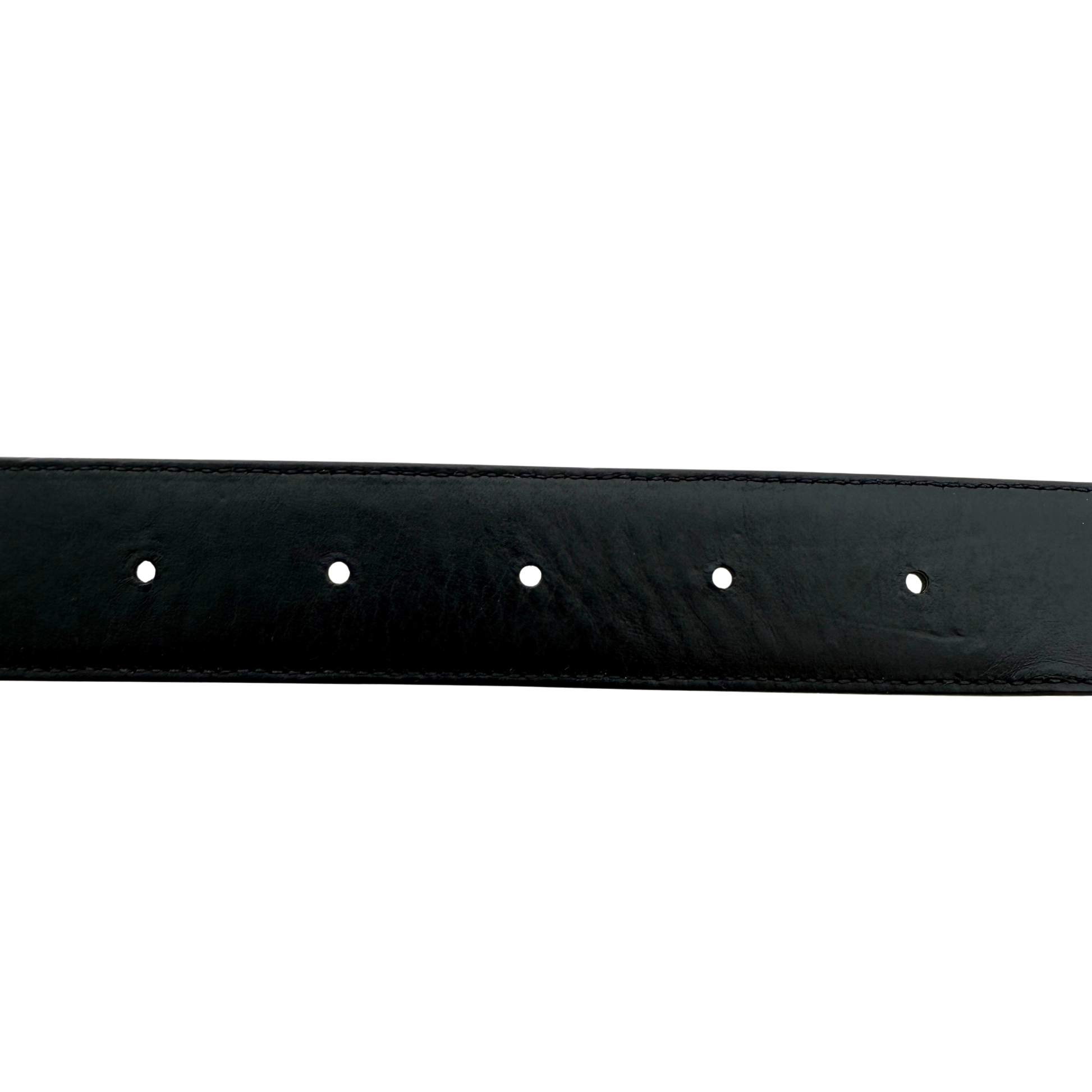 Saint Laurent Suede Gürtel Braun / sehr gut Saint Laurent