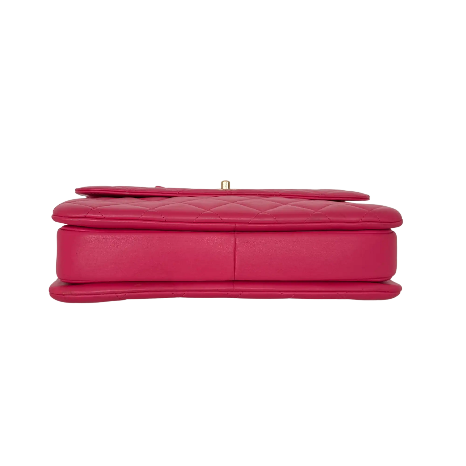 Chanel Trendy CC Top Handle Lammleder Pink / gut Chanel