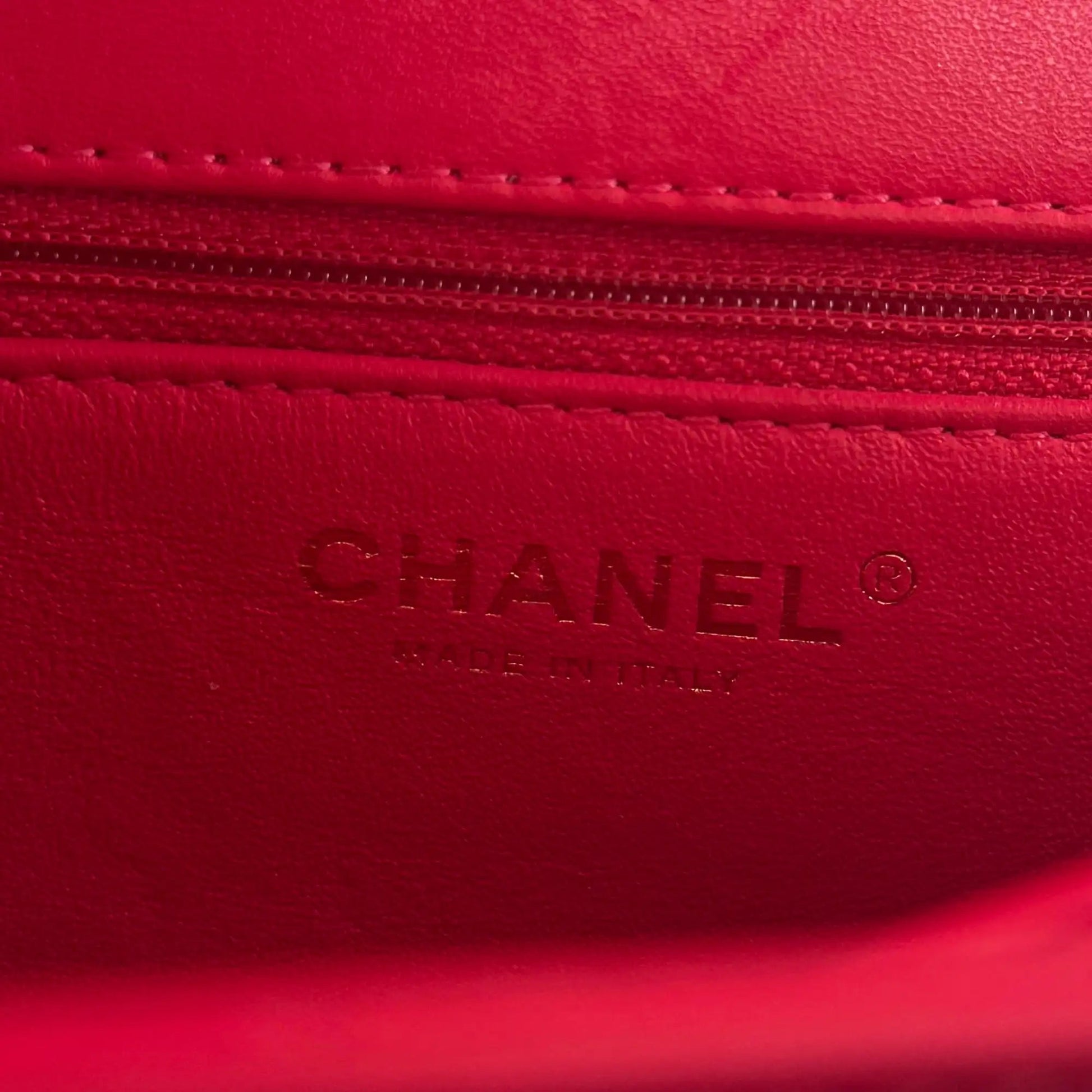 Chanel Trendy CC Top Handle Lammleder Pink / gut Chanel