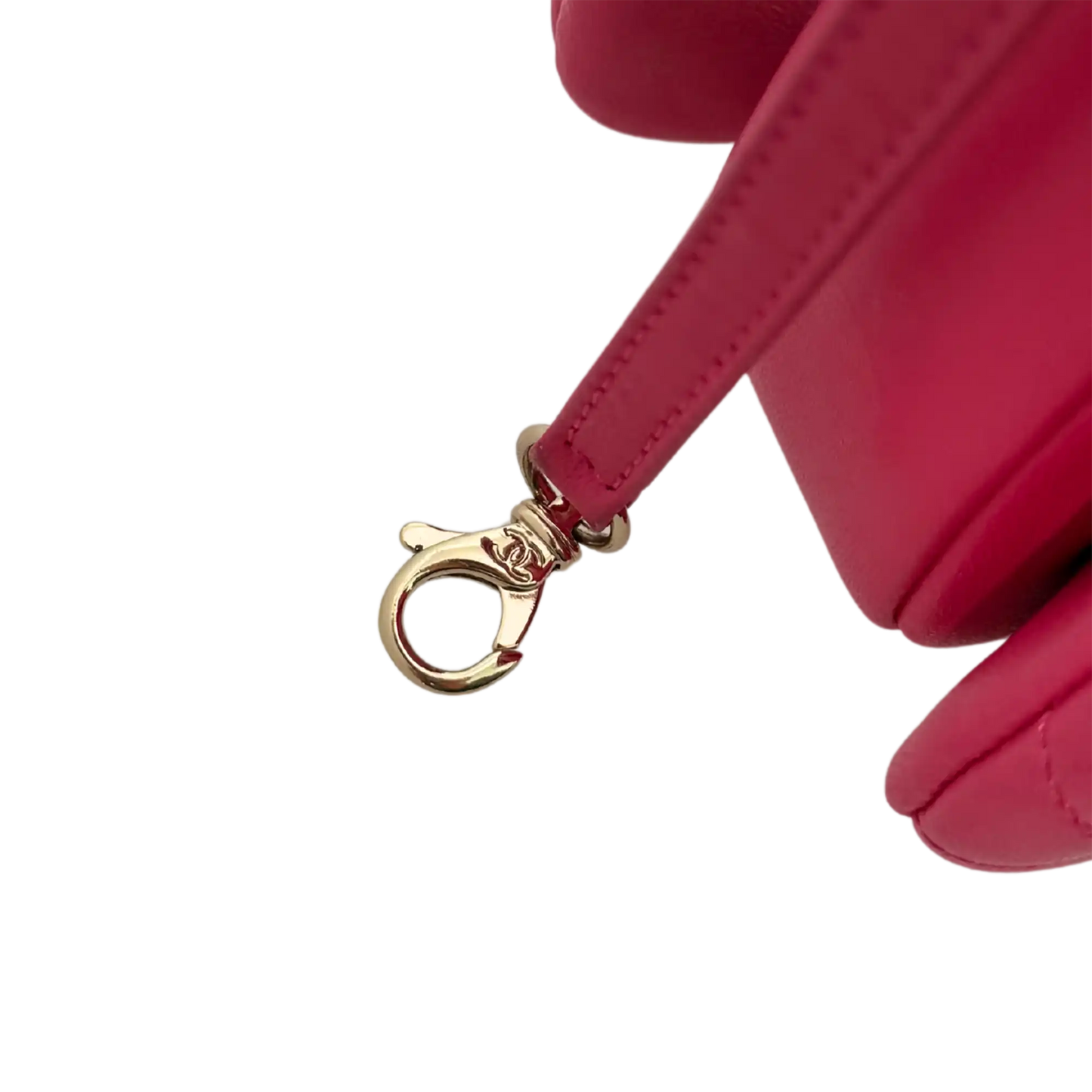 Chanel Trendy CC Top Handle Lammleder Pink / gut Chanel