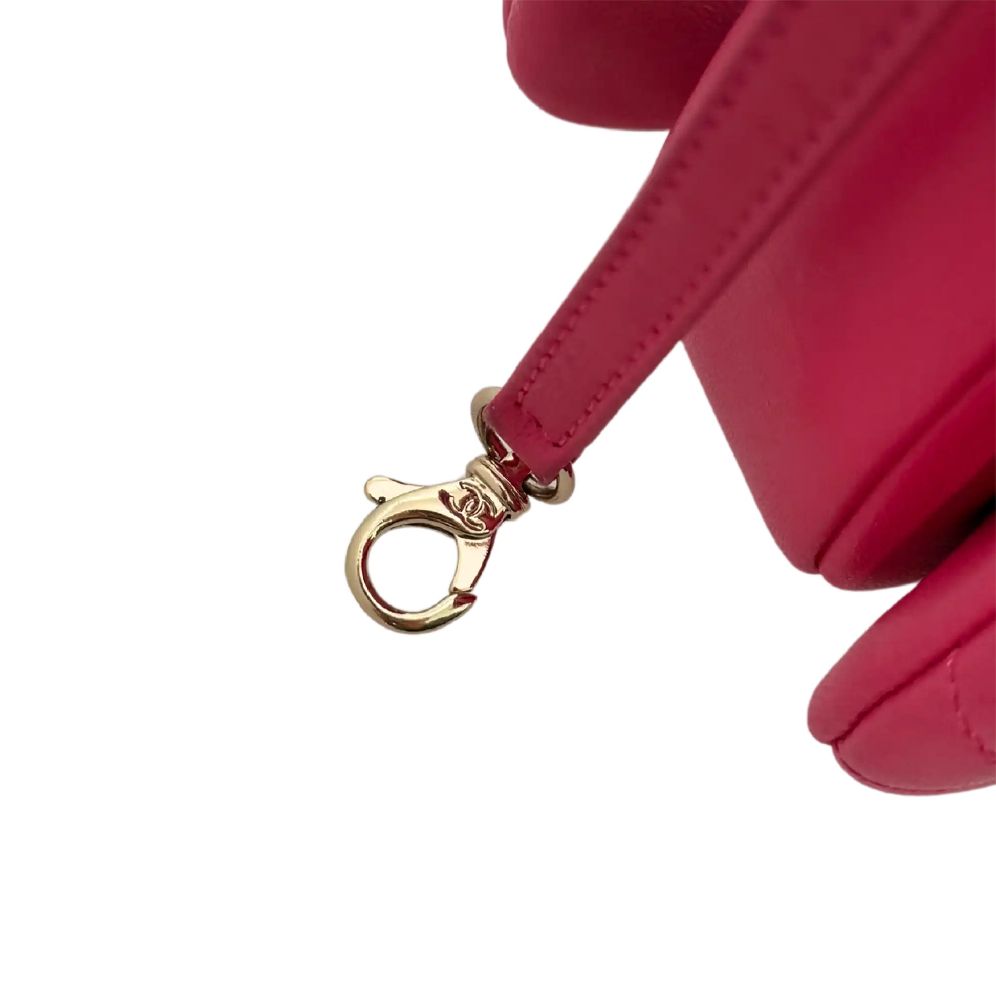 Chanel Trendy CC Top Handle Lammleder Pink / gut Chanel
