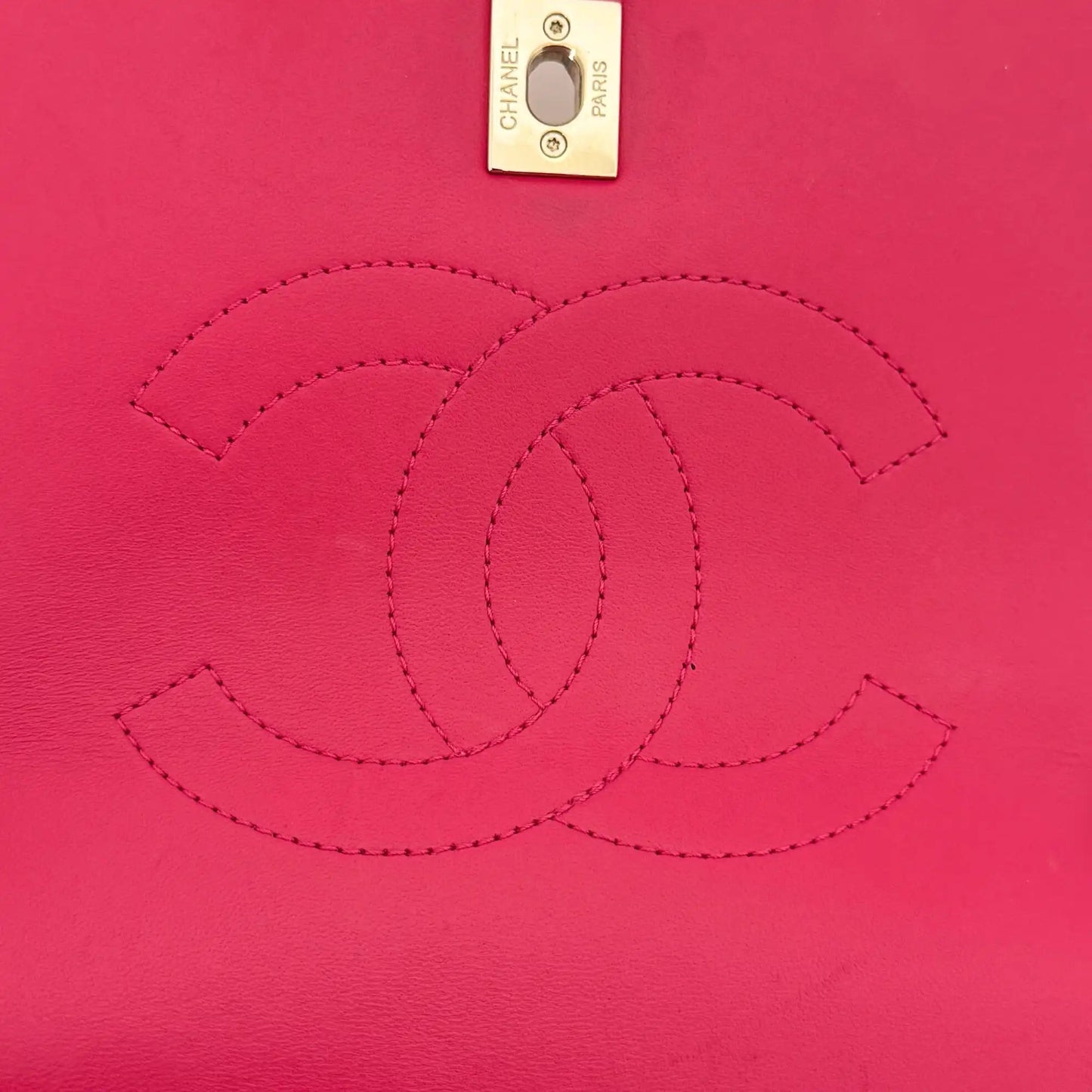 Chanel Trendy CC Top Handle Lammleder Pink / gut Chanel