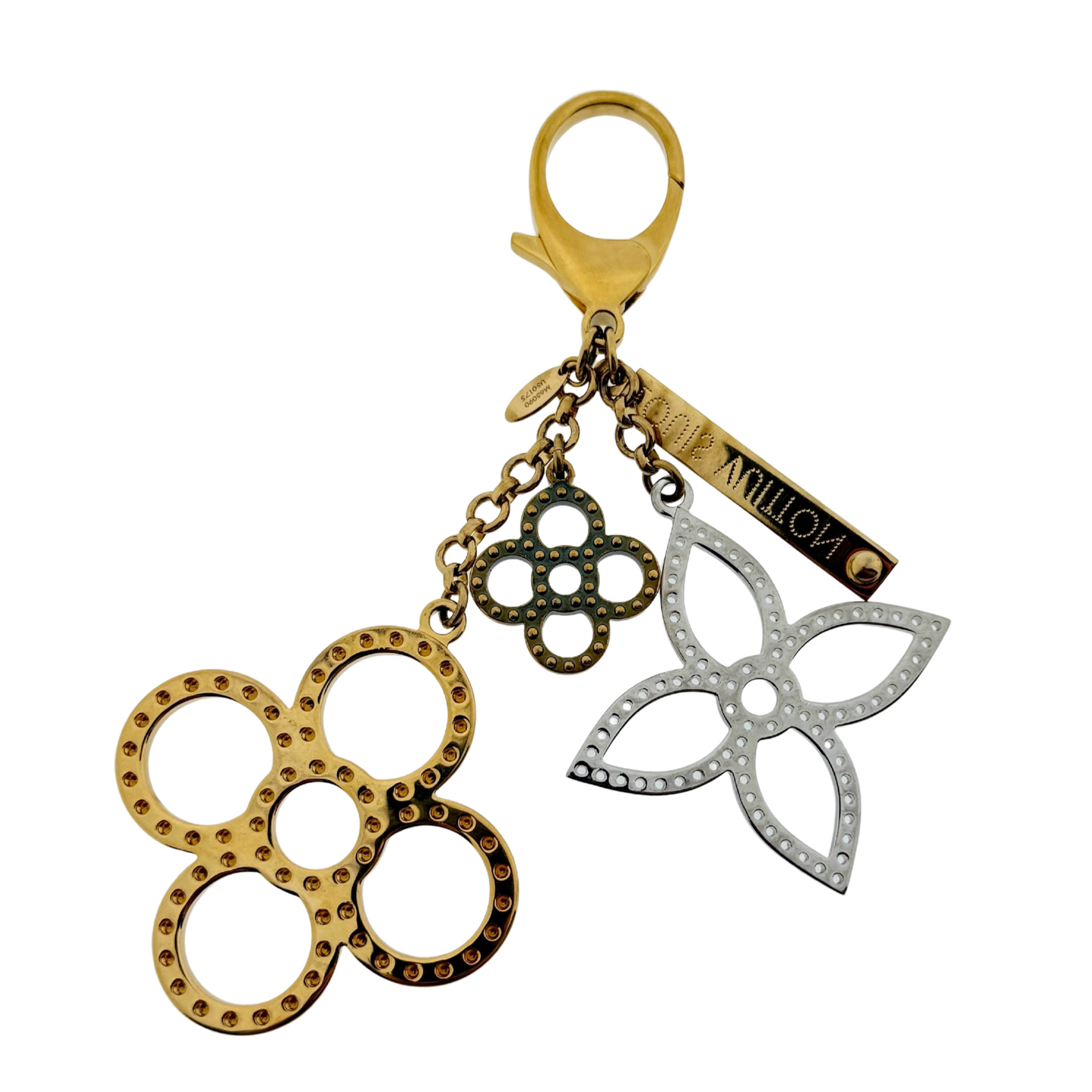 Louis Vuitton Tapage Three Tone Taschenanhänger Gold / neuwertig Echtheitscheck