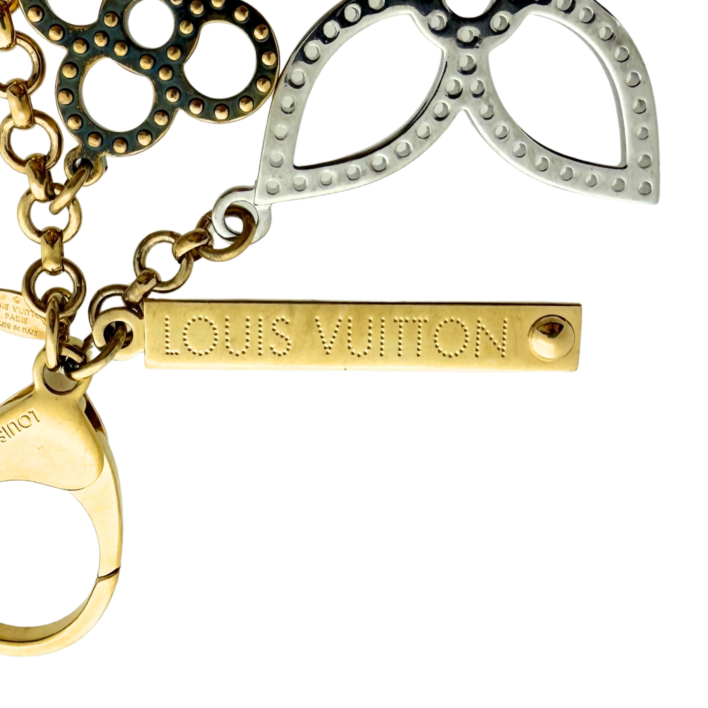 Louis Vuitton Tapage Three Tone Taschenanhänger Gold / neuwertig Echtheitscheck