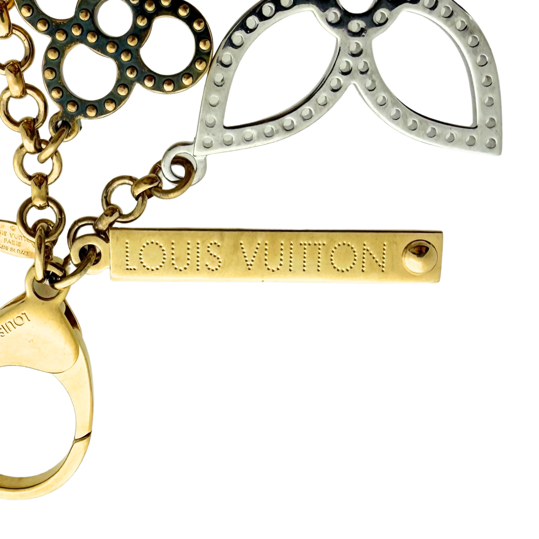 Louis Vuitton Tapage Three Tone Taschenanhänger Gold / neuwertig Echtheitscheck