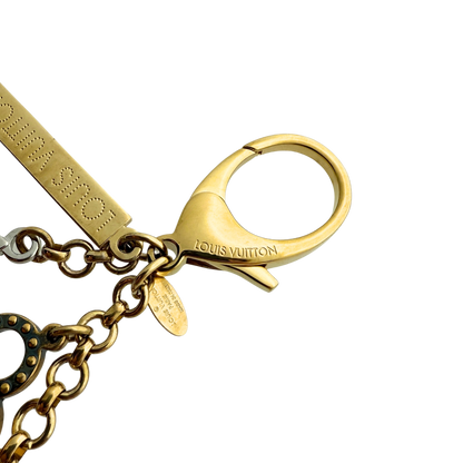 Louis Vuitton Tapage Three Tone Taschenanhänger Gold / neuwertig Echtheitscheck