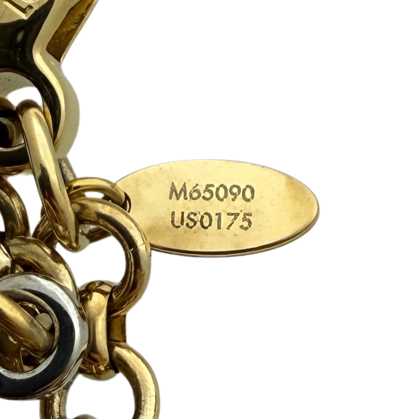 Louis Vuitton Tapage Three Tone Taschenanhänger Gold / neuwertig Echtheitscheck