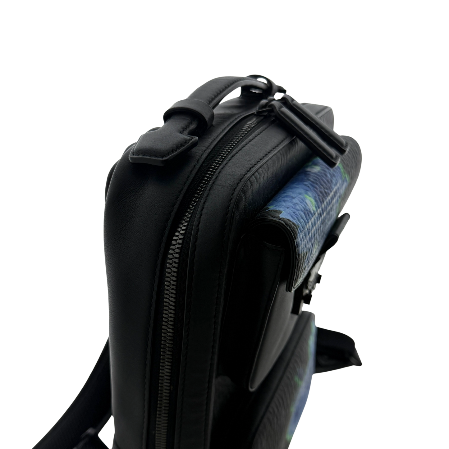 MCM Tech Flower Rucksack Small Schwarz / sehr gut