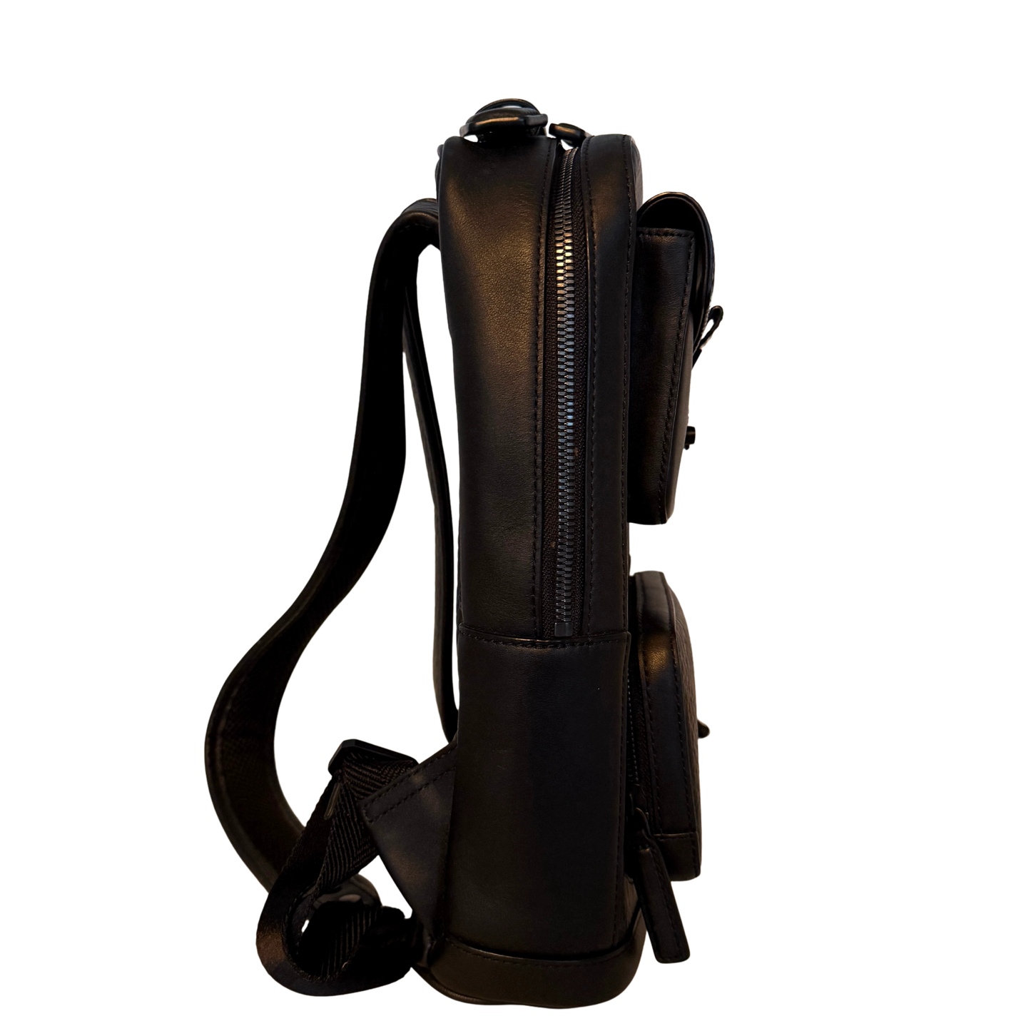 MCM Tech Flower Rucksack Small Schwarz / sehr gut