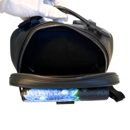 MCM Tech Flower Rucksack Small Schwarz / sehr gut