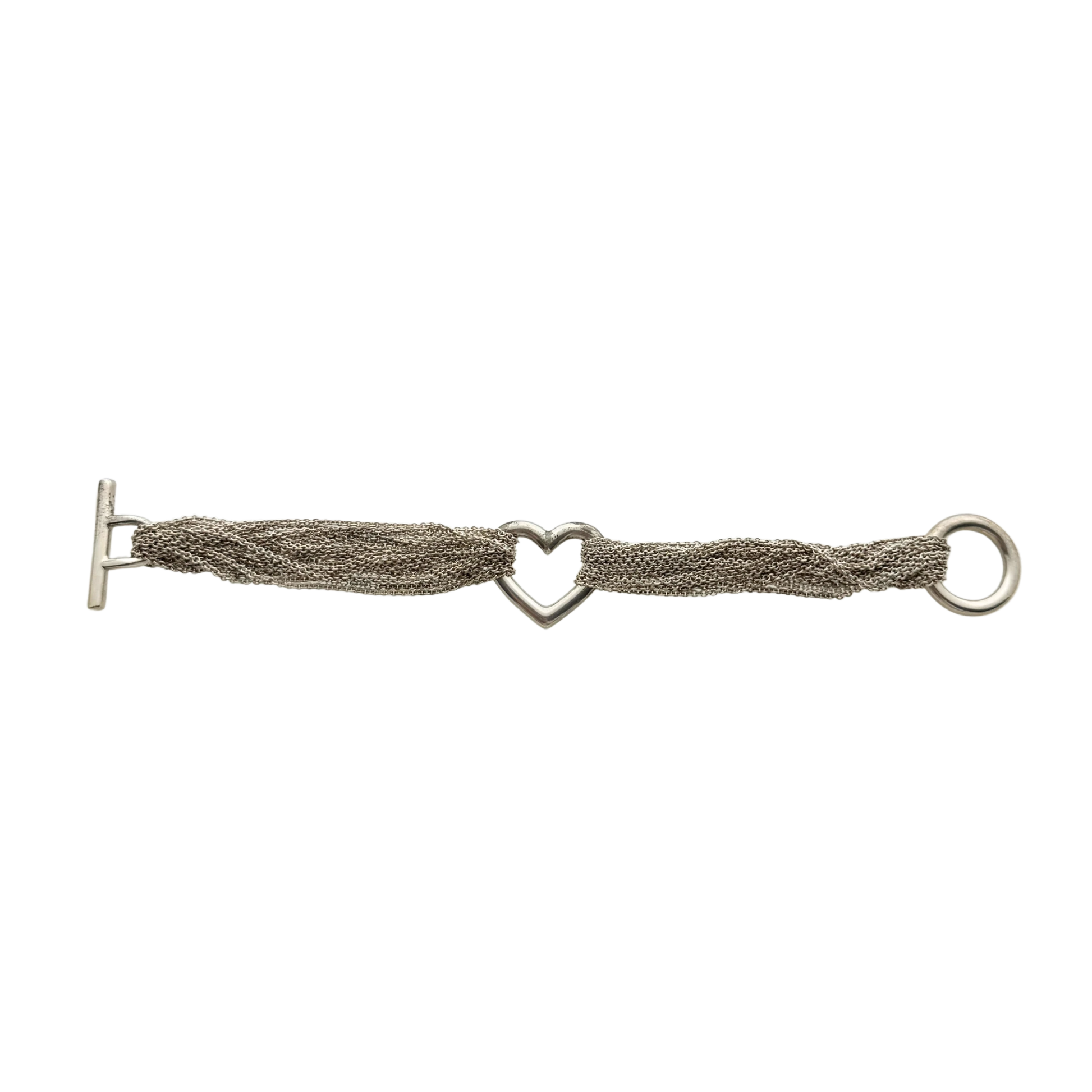 Tiffany & Co. Elsa Peretti Open Heart Armband Silber / gut Tiffany & Co.