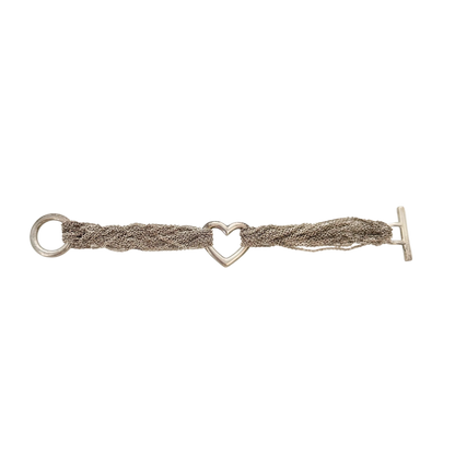 Tiffany & Co. Elsa Peretti Open Heart Armband Silber / gut Tiffany & Co.