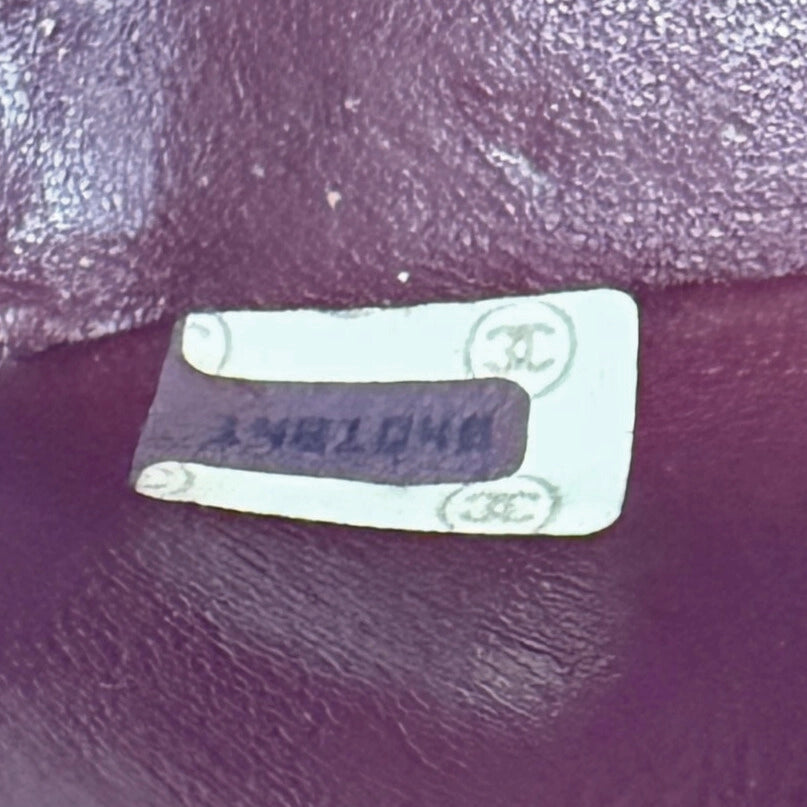 Chanel Timeless Single Flap Bag Schwarz / gut Chanel