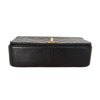 Chanel Timeless Single Flap Bag Schwarz / gut Chanel