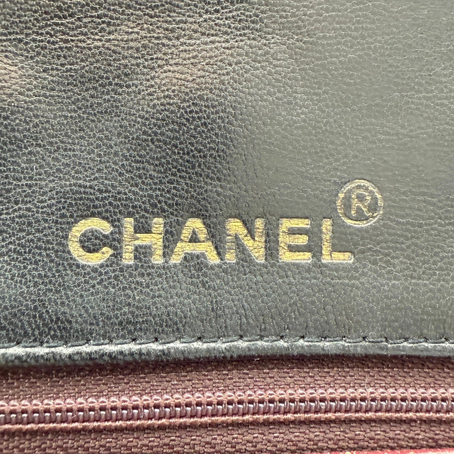 Chanel Timeless Single Flap Bag Schwarz / gut Chanel