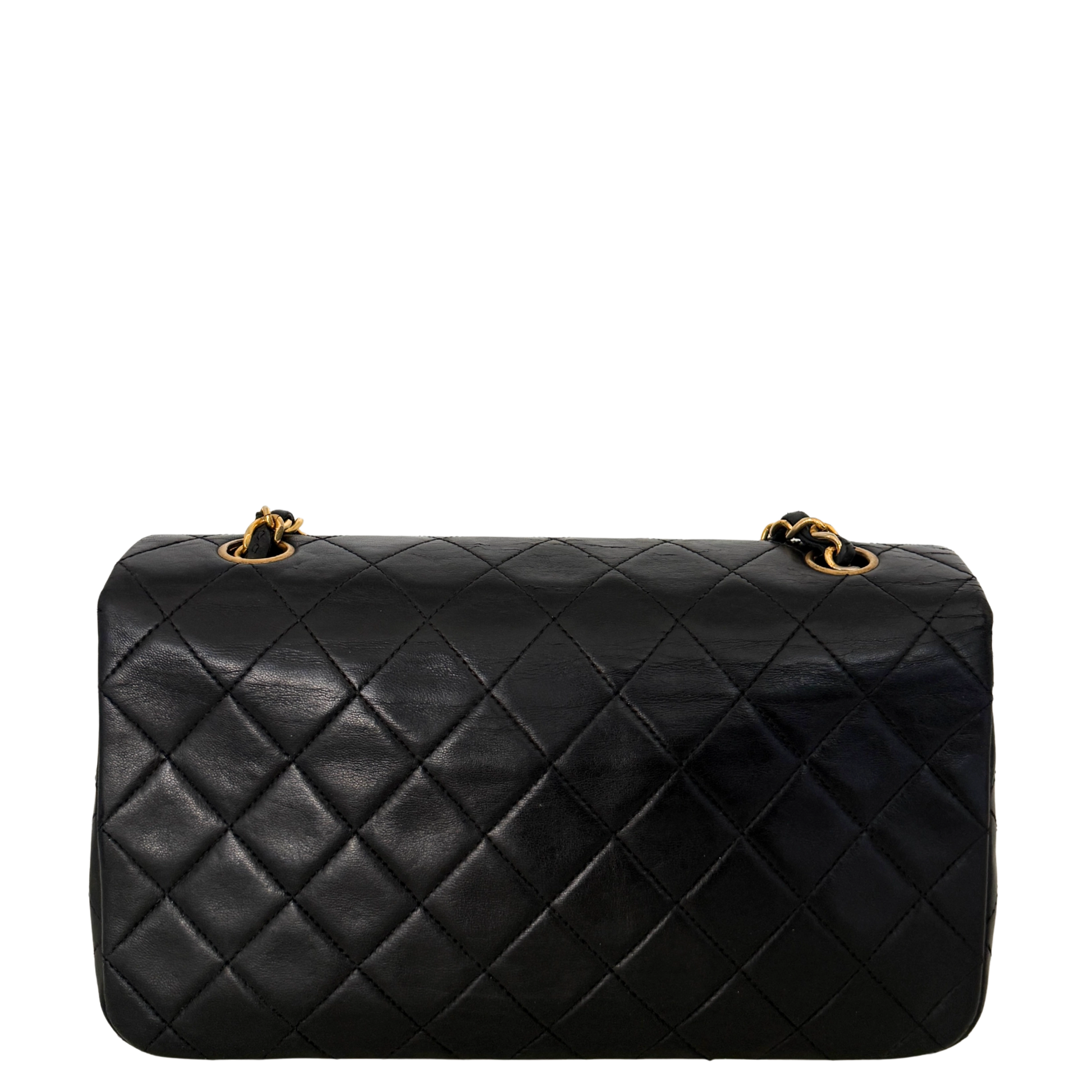 Chanel Timeless Single Flap Bag Schwarz / gut Chanel