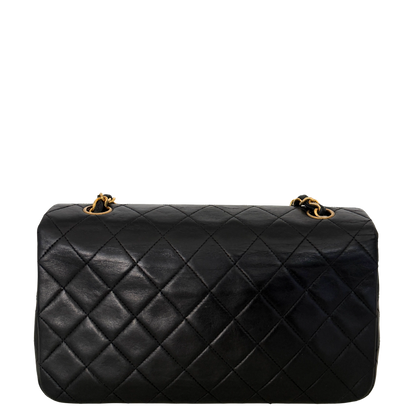 Chanel Timeless Single Flap Bag Schwarz / gut Chanel