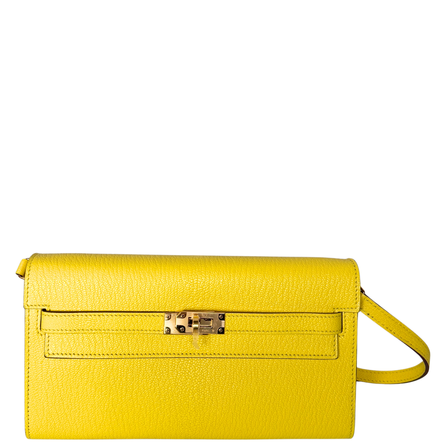 Hermès Kelly To Go Jaune Citron Fullset / neuwertig Hermès