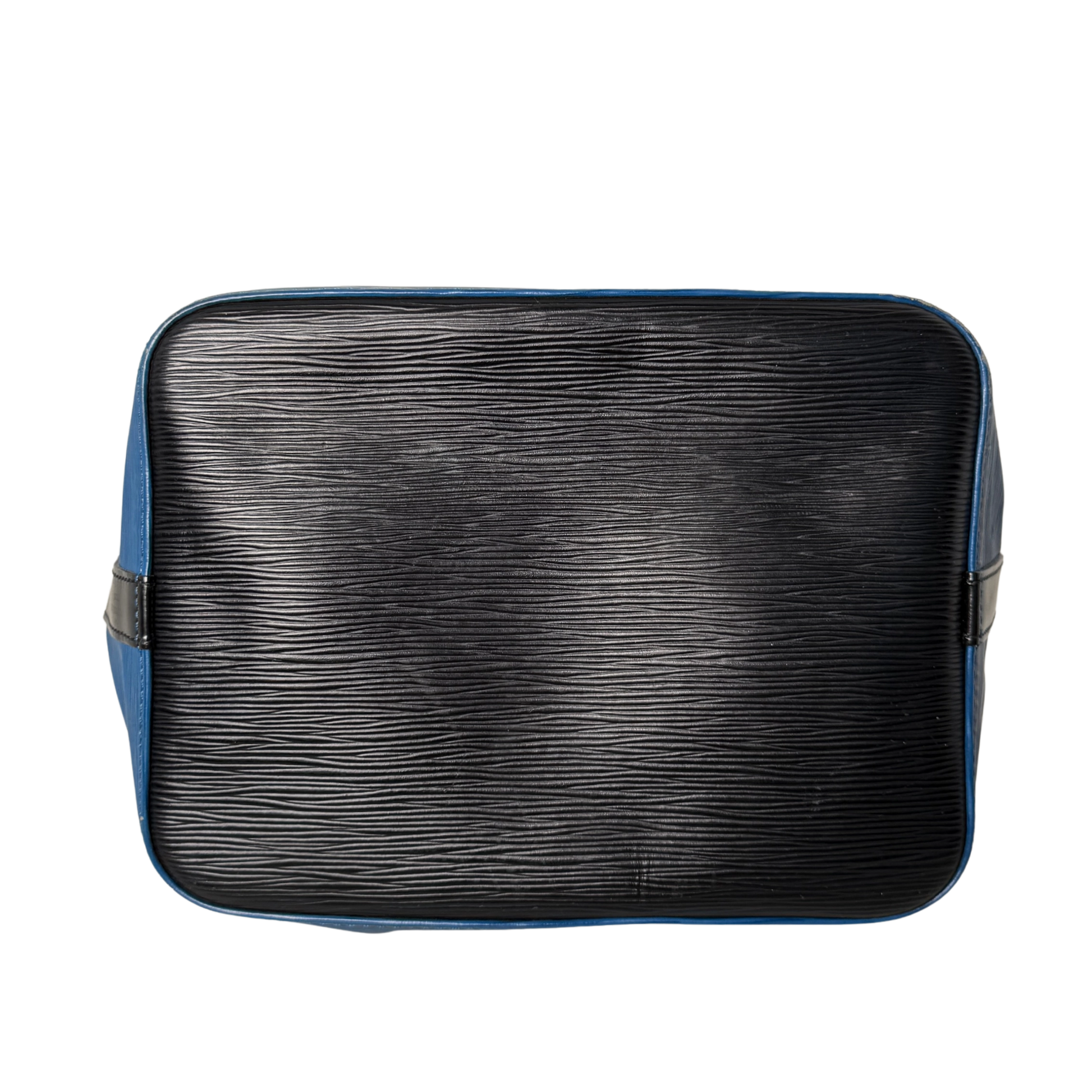 Louis Vuitton Petit Noé Epi Leder Schultertasche M44152 Toledo Blau / gut Louis Vuitton