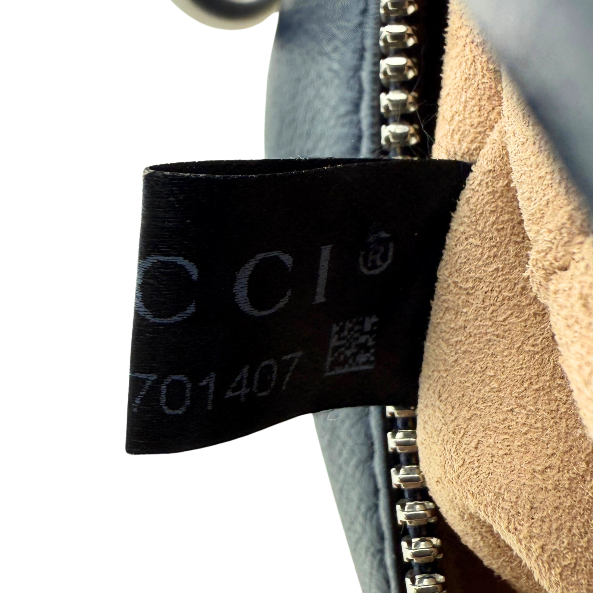 Gucci GG Marmont Torchon Schultertasche Blau / sehr gut Gucci