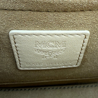 MCM Travia Umhängetasche Beige / sehr gut