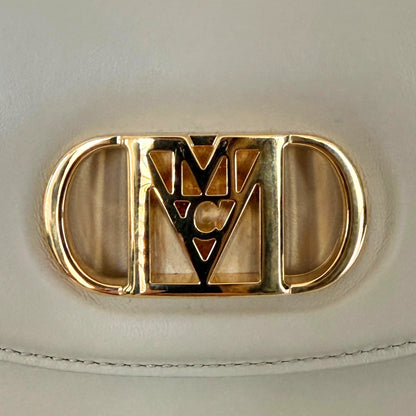 MCM Travia Umhängetasche Beige / sehr gut