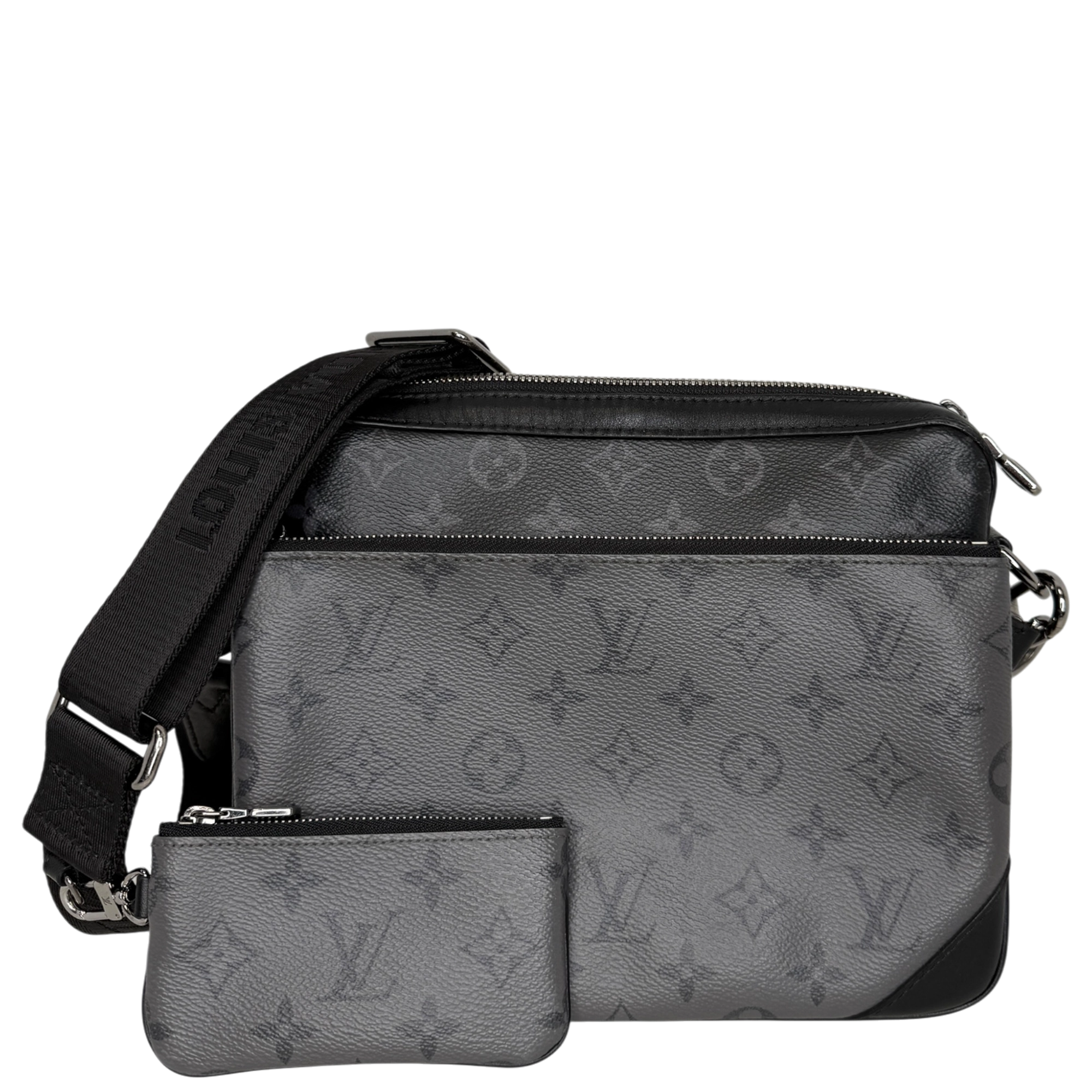 Louis Vuitton Trio Messenger Bag Monogram Eclipse M69443 / sehr gut Louis Vuitton