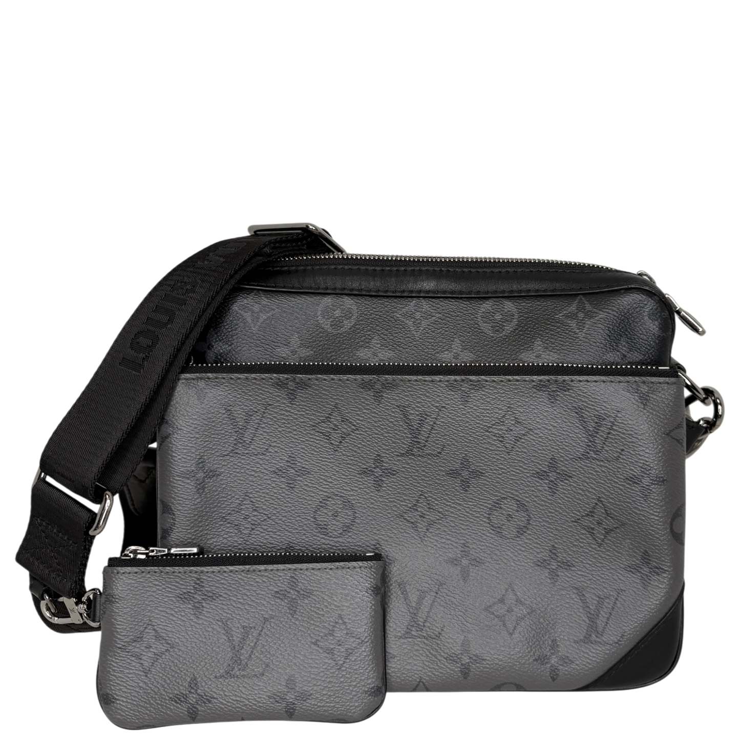 Louis Vuitton Trio Messenger Bag Monogram Eclipse M69443 / sehr gut Louis Vuitton