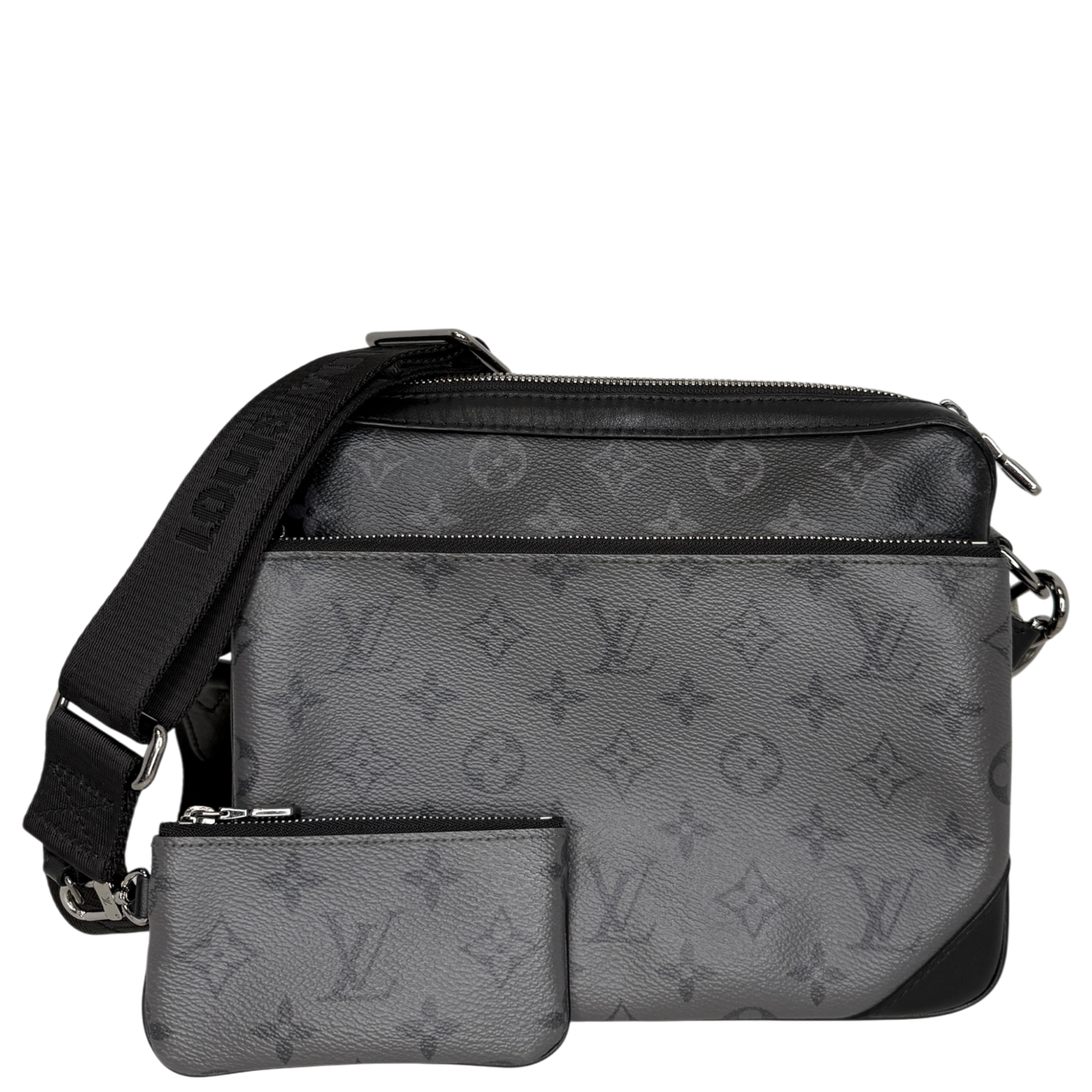 Louis Vuitton Trio Messenger Bag Monogram Eclipse M69443 / sehr gut Louis Vuitton