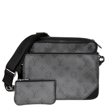 Louis Vuitton Trio Messenger Bag Monogram Eclipse M69443 / sehr gut Louis Vuitton