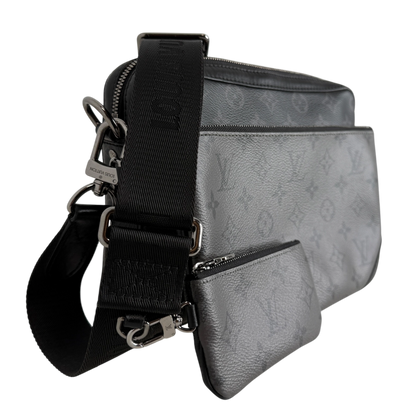 Louis Vuitton Trio Messenger Bag Monogram Eclipse M69443 / sehr gut Louis Vuitton