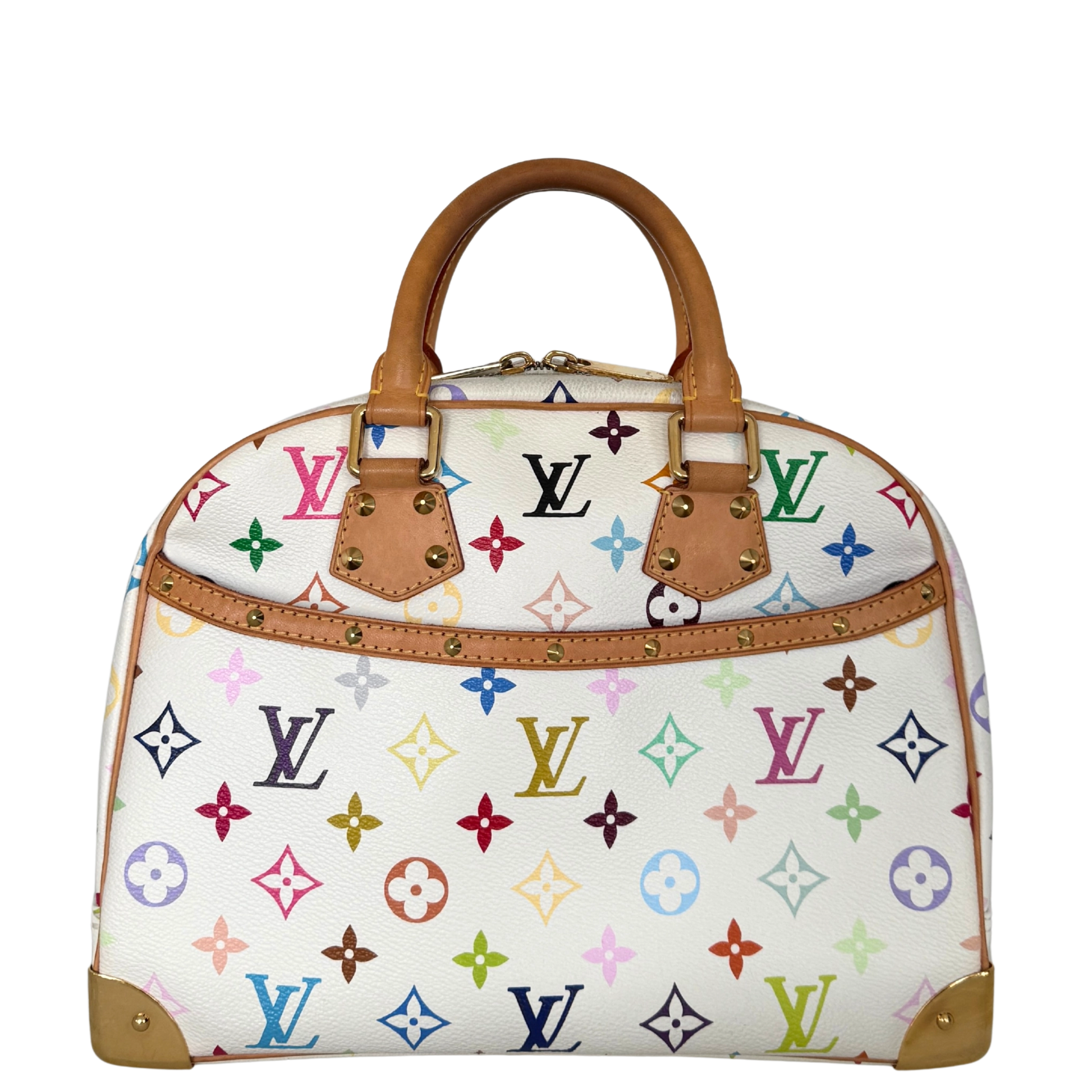 Louis Vuitton Trouville Monogram M92663 Multicolor Weiß / gut Louis Vuitton