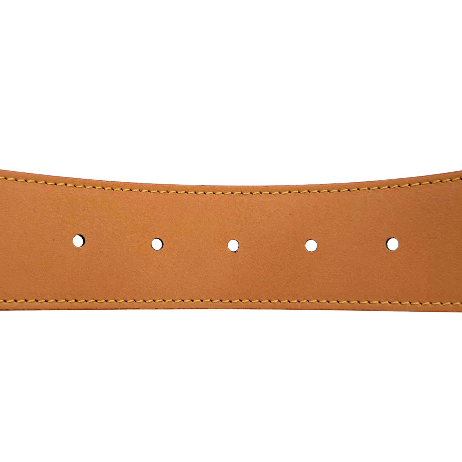 Louis Vuitton by Tyler, the Creator LV Tag Wendegürtel Größe 100cm Braun Fullset / neuwertig Louis Vuitton