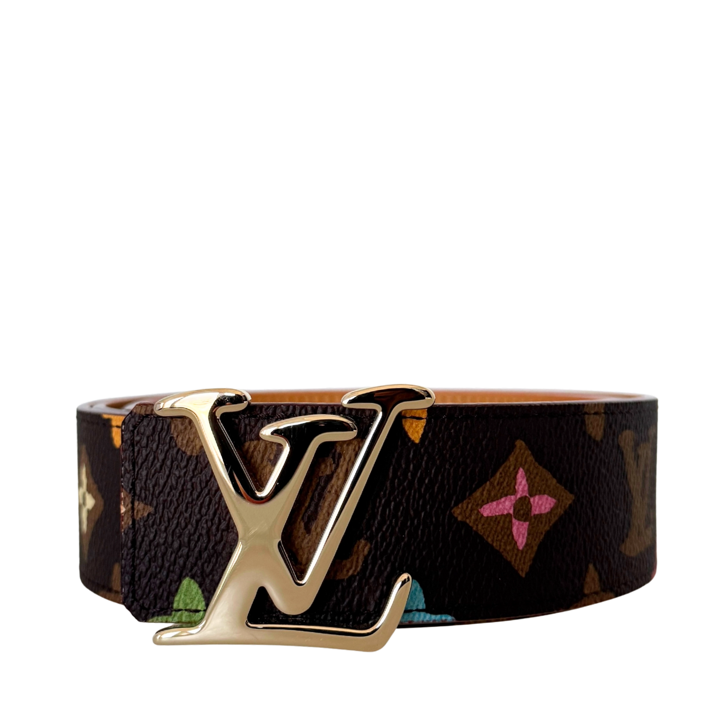 Louis Vuitton by Tyler, the Creator LV Tag Wendegürtel Größe 100cm Braun Fullset / neuwertig Louis Vuitton