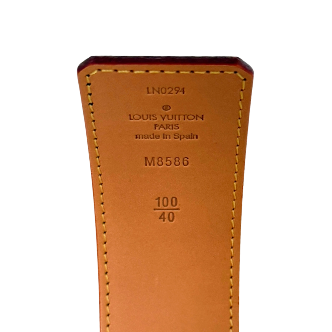 Louis Vuitton by Tyler, the Creator LV Tag Wendegürtel Größe 100cm Braun Fullset / neuwertig Louis Vuitton