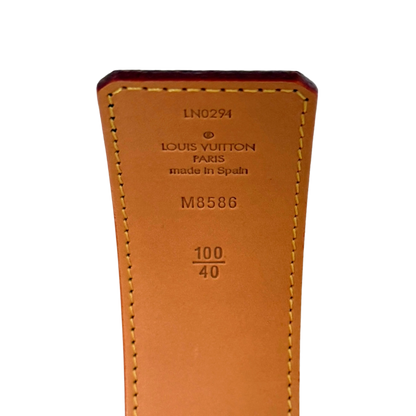 Louis Vuitton by Tyler, the Creator LV Tag Wendegürtel Größe 100cm Braun Fullset / neuwertig Louis Vuitton