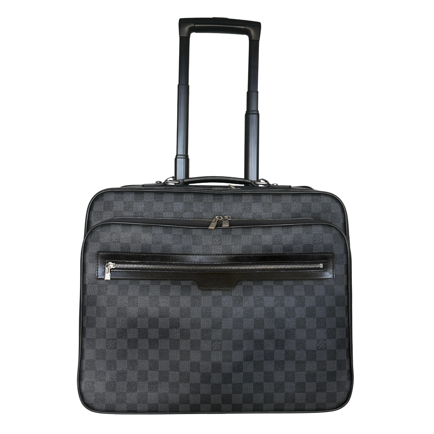 Louis Vuitton Damier Graphite Pilotenkoffer N23206 Schwarz / gut Louis Vuitton