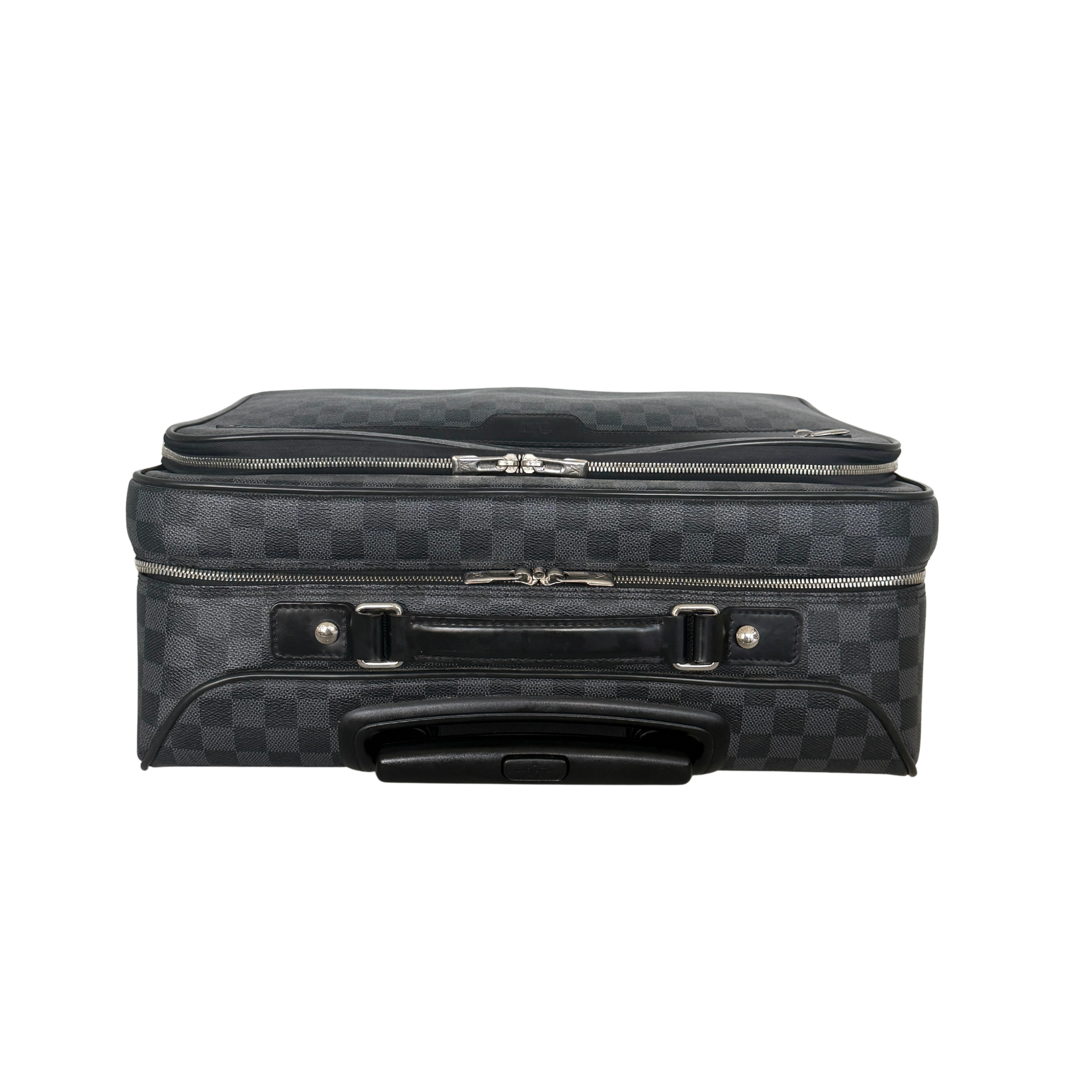 Louis Vuitton Damier Graphite Pilotenkoffer N23206 Schwarz / gut Louis Vuitton