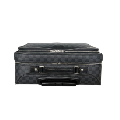 Louis Vuitton Damier Graphite Pilotenkoffer N23206 Schwarz / gut Louis Vuitton