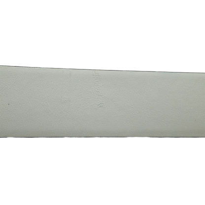 Valentino Garavani VLogo Gürtel aus Leder 80cm Lederschnalle Weiß / gut Valentino