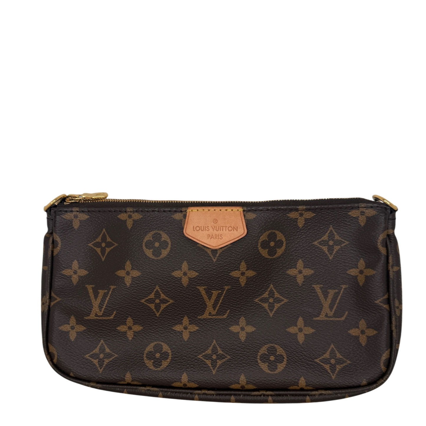 Louis Vuitton Multi Pochette Accessoires Monogram Khaki Fullset / sehr gut Louis Vuitton