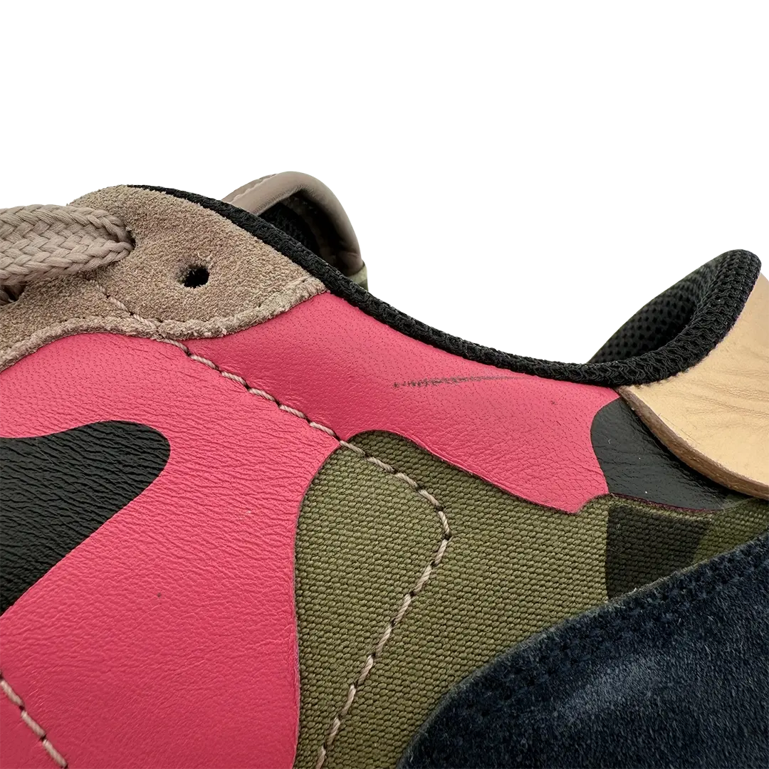 Valentino Garavani Rockrunner Leder Sneaker Camouflage Größe 41 / gut Echtheitscheck