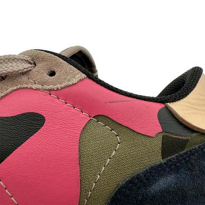 Valentino Garavani Rockrunner Leder Sneaker Camouflage Größe 41 / gut Echtheitscheck