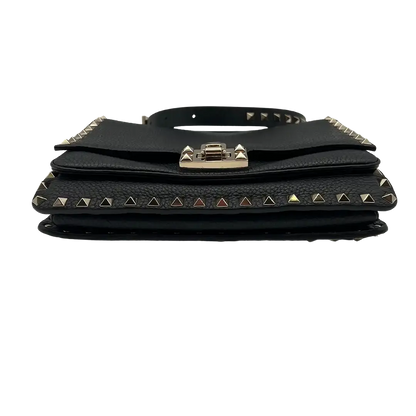 Valentino Garavani Rockstud Handtasche Leder schwarz / sehr gut Valentino