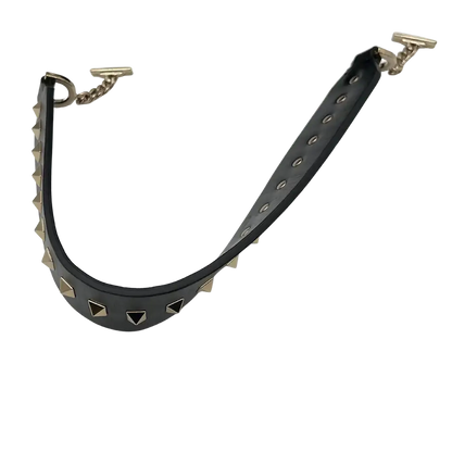 Valentino Garavani Rockstud Handtasche Leder schwarz / sehr gut Valentino