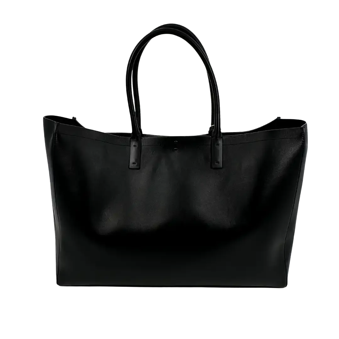 Valentino Garavani VLOGO Locker grosser Leder Shopper / neuwertig Valentino